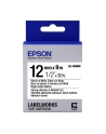 EPSON LK4WBW Strong Adh. Black on White tape 12mm - nr 10