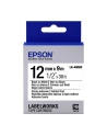 EPSON LK4WBW Strong Adh. Black on White tape 12mm - nr 12