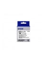 EPSON LK4WBW Strong Adh. Black on White tape 12mm - nr 13