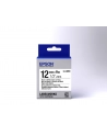 EPSON LK4WBW Strong Adh. Black on White tape 12mm - nr 6