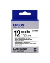 EPSON LK4WBW Strong Adh. Black on White tape 12mm - nr 7