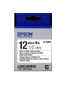 EPSON LK4WBW Strong Adh. Black on White tape 12mm - nr 8