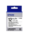 EPSON LK4WBW Strong Adh. Black on White tape 12mm - nr 9
