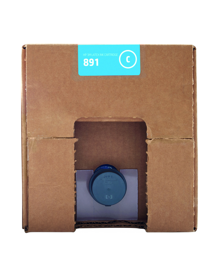 hp inc. HP 3M 891 10L Cyan Latex Ink Cartridge główny