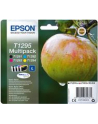 EPSON T1295 ink cartridge black and tri-colour high capacity 11.2ml- 3 x 7ml 4-pack RF-AM blister - nr 10