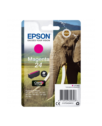 EPSON C13T24234012 Tusz Epson T2423 magenta 4,6 ml XP-750/850