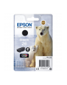 EPSON C13T26014012 Tusz Epson T2601 black Claria 6,2 ml XP-600/700/800 - nr 8