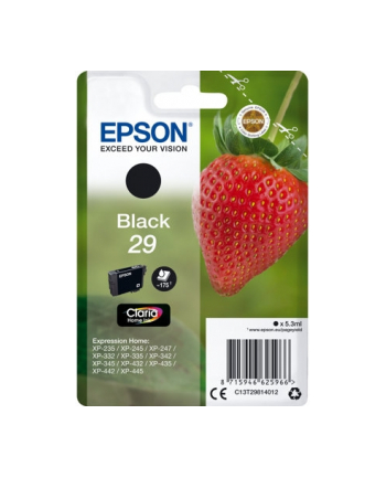 EPSON Cartridge Fraise Ink Claria Home Black