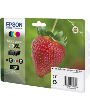 EPSON Multipack Fraise - Encre Claria Home Black Cyan Magenta Yellow (XL)