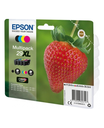 EPSON Multipack Fraise - Encre Claria Home Black Cyan Magenta Yellow (XL)