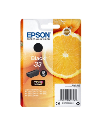 EPSON Cartouche Oranges Ink Claria Premium Black