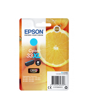 EPSON Cartouche Oranges ink Claria Premium C (XL) nr 2