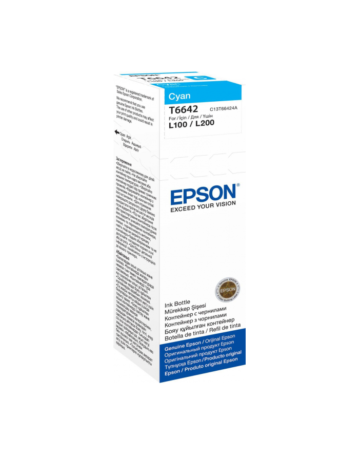 EPSON T6642 cyan ink (RDK)(EK) BLISTER główny