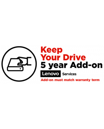 LENOVO ThinkPlus ePac 5YR Keep Your Drive compatible with Onsite  delivery