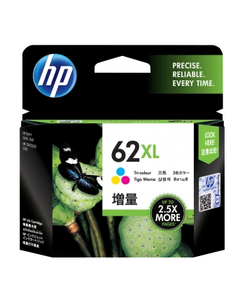 hp inc. HP 62XL Tri-color Ink Cartridge nr 1