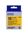 EPSON LK-5YBW Adhésif fort Noir/Jaune 18 - nr 10