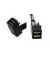 INTEL AXXCBL650HDHRT Cable Kit MiniSAS HD 650mm Straight to Right angle connector Tall 27mm - nr 1