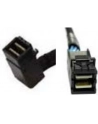 INTEL AXXCBL650HDHRT Cable Kit MiniSAS HD 650mm Straight to Right angle connector Tall 27mm - nr 6