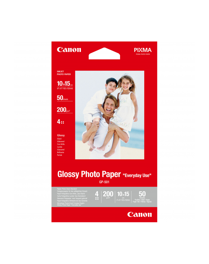CANON PHOTO PAPER GLOSSY (GP-501) główny