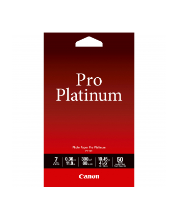 CANON PHOTO PAPER PRO PLATINUM (PT-101)