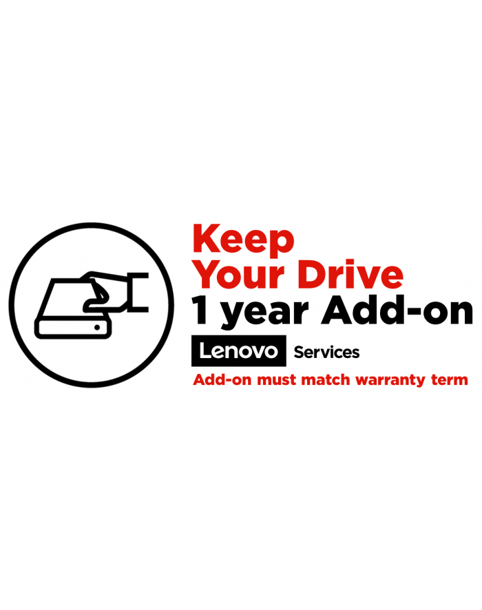 LENOVO 1Y Keep Your Drive for ThinkStation P510 główny