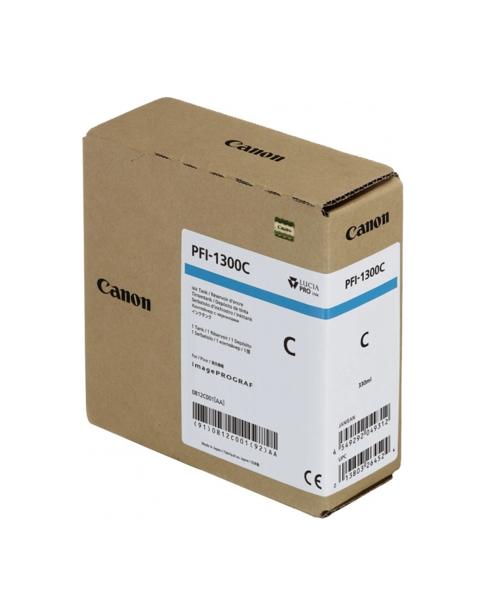 CANON Ink PFI-1300 Cyan główny