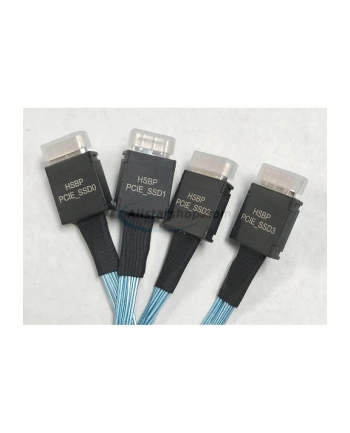 INTEL A2U4PSWCXCXK1 Cable Kit Oculink 2U 4 port Switch Card for Riser 1 or 2 to Left Drive Bay