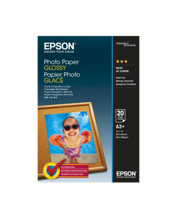 EPSON Photo Paper Glossy A3+ 20 sheet