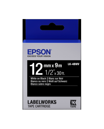 EPSON LK-4BWV Vif Blanc/Noir 12/9