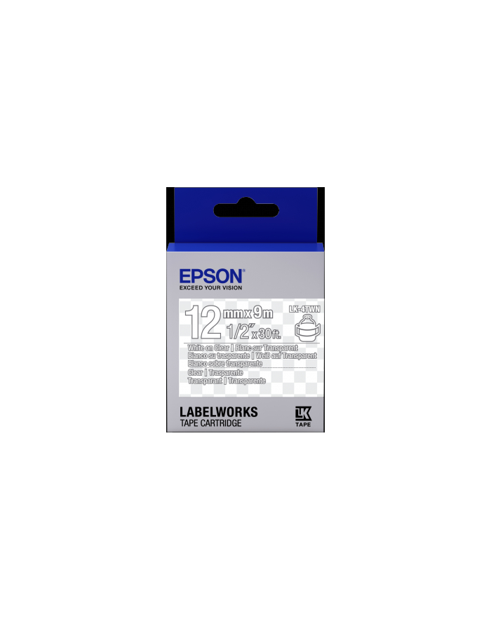 EPSON LK-5WRN Standard Rouge/Blanc 18/9 główny