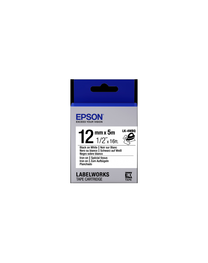 EPSON LK-4WBQ Thermocollant Noir/Blanc główny