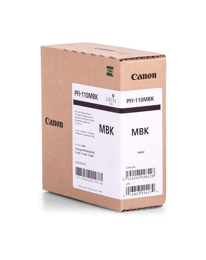 CANON PFI-110 MBK główny