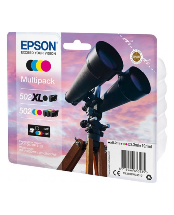 EPSON Multipack 4-colours 502 XL Black/Std. CMY