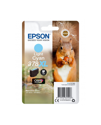 EPSON 378XL Light Cyan Ink Cartridge (With Security)