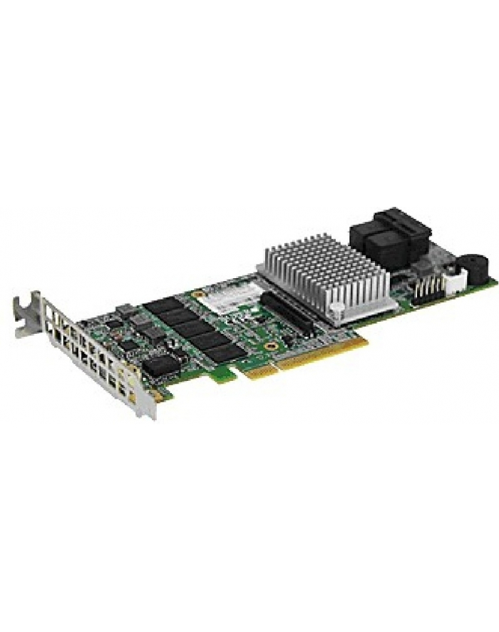 super micro computer SUPERMICRO RAID Controller 8 int. ports LP 12Gb/s AOC-S3108L-H8IR-16DD max 16xHDD główny