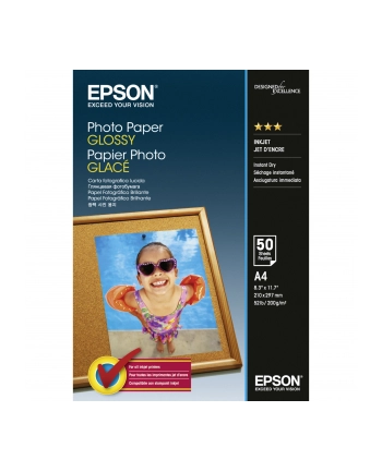 EPSON Papier Photo Glace 200g A4 50f nr 1
