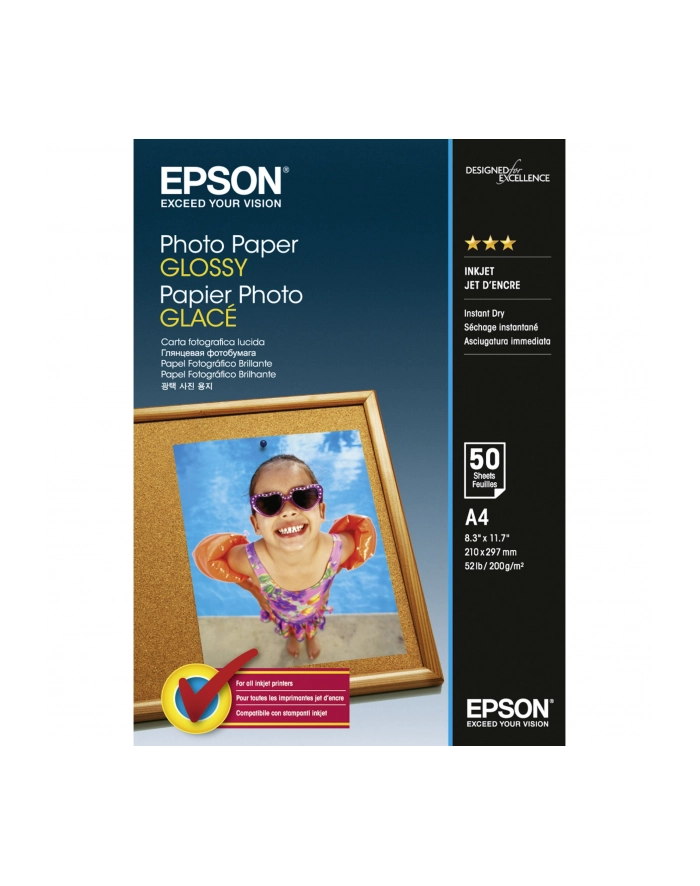 EPSON Papier Photo Glace 200g A4 50f główny
