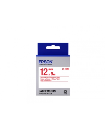 EPSON LK-4WRN Standard Rouge/Blanc 12/9 nr 2