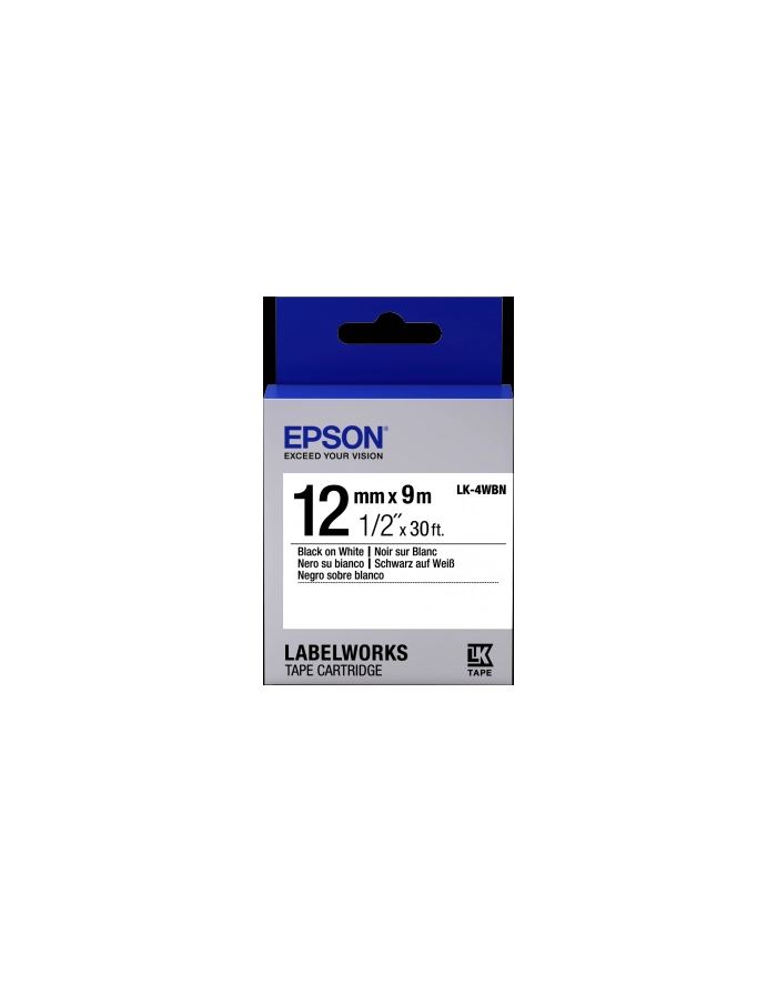 EPSON LK-4WBN Standard Noir/Blanc 12/9 główny