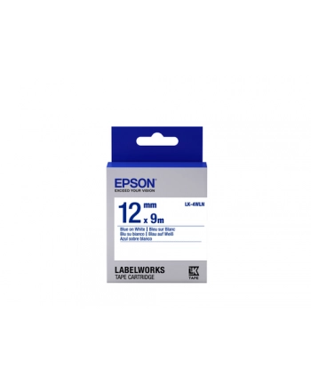 EPSON LK-4WLN Standard Bleu/Blanc 12/9 nr 2