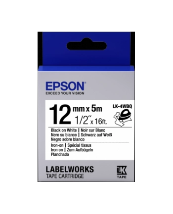 EPSON LK-4WBQ Thermocollant Noir/Blanc nr 1