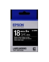EPSON ribbon Vivid LABEL TAPE LK-5BWV white/black - 18mmx9m - nr 4