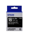 EPSON ribbon Vivid LABEL TAPE LK-5BWV white/black - 18mmx9m - nr 5