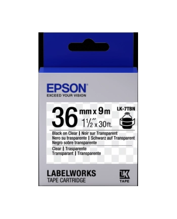 EPSON LK-7TBN Transparent Noir/Transpare nr 1