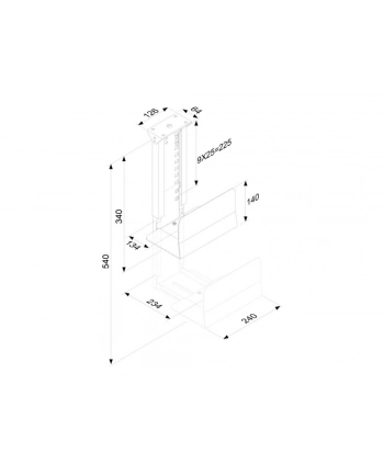 NEWSTAR CPU-D200BLACK PC desk mount is a mount to install a desktop PC underneath a desk