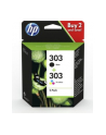hp inc. HP 303 2-pack Black/Tri-color Original Ink Cartridge - nr 18
