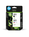 hp inc. HP 303 2-pack Black/Tri-color Original Ink Cartridge - nr 63