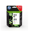 hp inc. HP 303 2-pack Black/Tri-color Original Ink Cartridge - nr 31