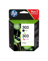 hp inc. HP 303 2-pack Black/Tri-color Original Ink Cartridge - nr 38