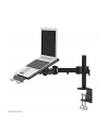 NEWSTAR NOTEBOOK-D100 Notebook Holder Height to 27cm 10,5 inch Deph 30 to 60cm 11,8 to 23,5 inch Colour Black - nr 13
